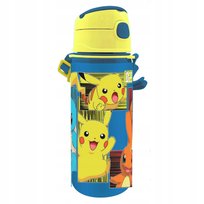 Pokemon Bidon Aluminiowy 600 ml Pikachu Do Szkoły Oryginał