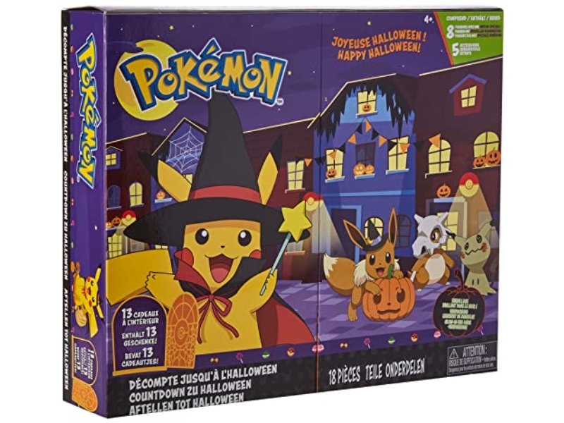 Pokémon Bo37525, Halloween Calendar 2021, The Halloween Calendar Sweetens The Waiting Time For The Creepiest Night Of The Year With 10 Exclusive Min..