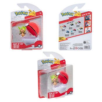 POKEMON Clip N Go Seria 14, (Chespin & Poké Ball) - Pokemon
