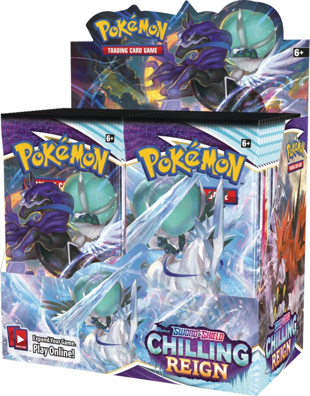 Фото - Інші іграшки Pokemon Company International, Pokémon TCG: Chilling Reign Booster Box (36