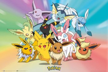 Pokemon Eevee Gotta Catch´Em All - plakat - Grupo Erik
