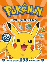 Pokemon Epic stickers Opracowanie zbiorowe