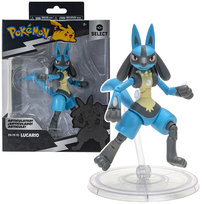 Pokemon, figurka kolekcjonerska Deluxe, Ruchoma Lucario