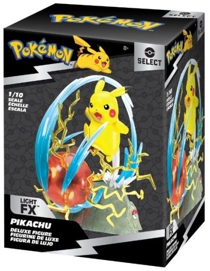 Zdjęcia - Figurka / zabawka transformująca Jazwares Pokemon, figurka kolekcjonerska, Pikachu Deluxe 