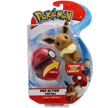 Pokemon, figurka Pop Action Poke Ball eevee - Pokemon