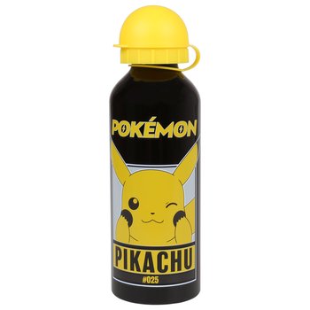 Pokemon Pikachu Aluminiowa Butelka/Bidon, Czarna 500Ml - Pokemon