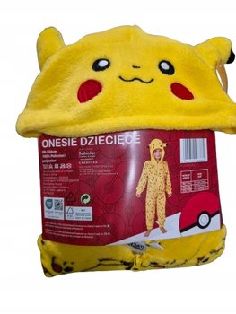 Pokemon PIKACHU kostium piżama kombinezon żółty rozmiar 110 - Inna marka