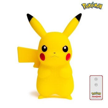 Pokémon - PIKACHU LED  Wyjątkowa lampa LED 3D w kształcie Pikachu o wysokości 25 cm - oficjalny licencjonowany produkt firmy The Pokémon Company. - TEKNOFUN