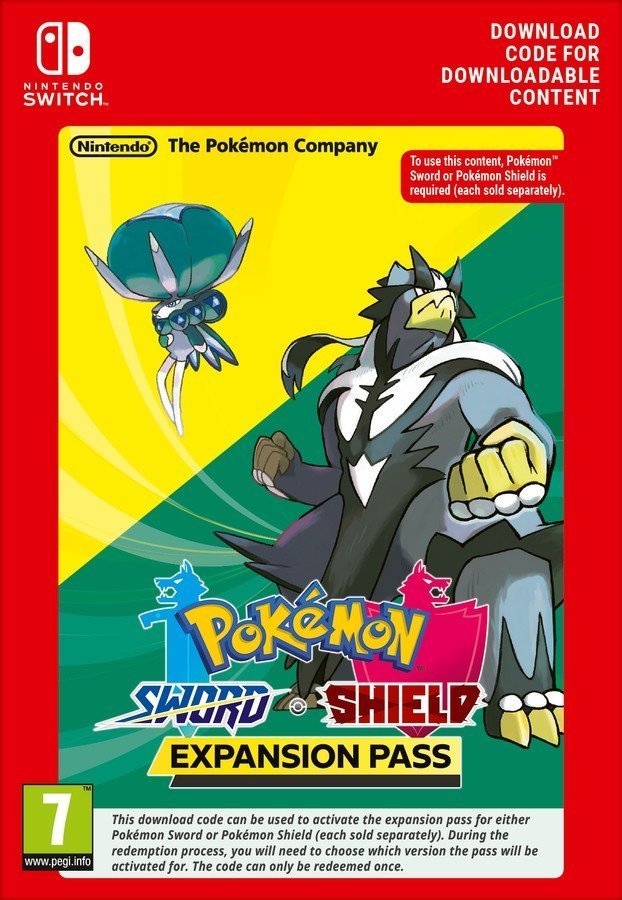 Pokemon Shield/Pokemon Sword Expansion Pass (Switch) - Nintendo | Gry i ...