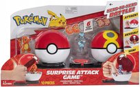 Pokemon SURPRISE ATTACK Charmander vs Riolu gra zręcznościowa JAZWARES, JAS POKEMON