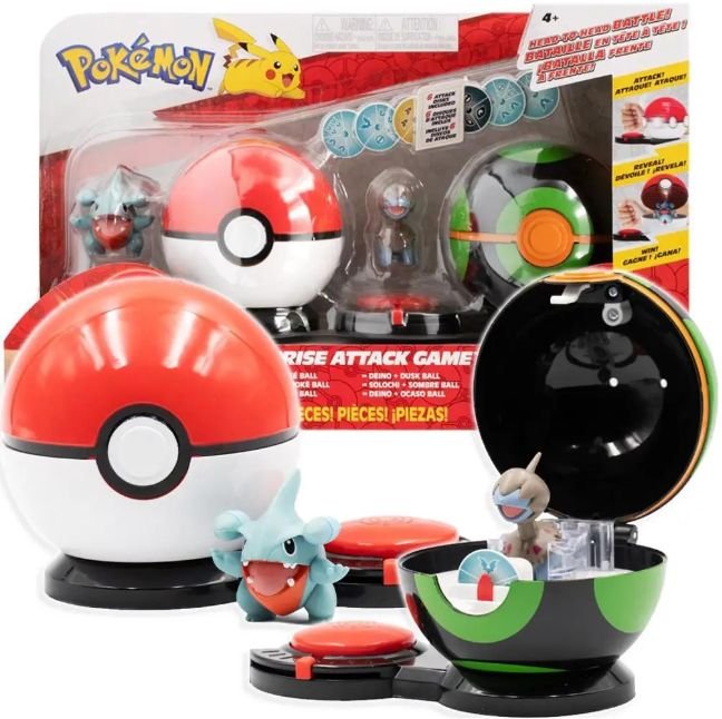 Pokemon Surprise Attack PKW2722 gra zręcznościowa JAZWARES