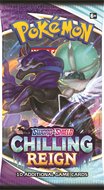 Pokemon TCG: 6.0 Sword and Shield Chilling Reign Booster, 10 kart