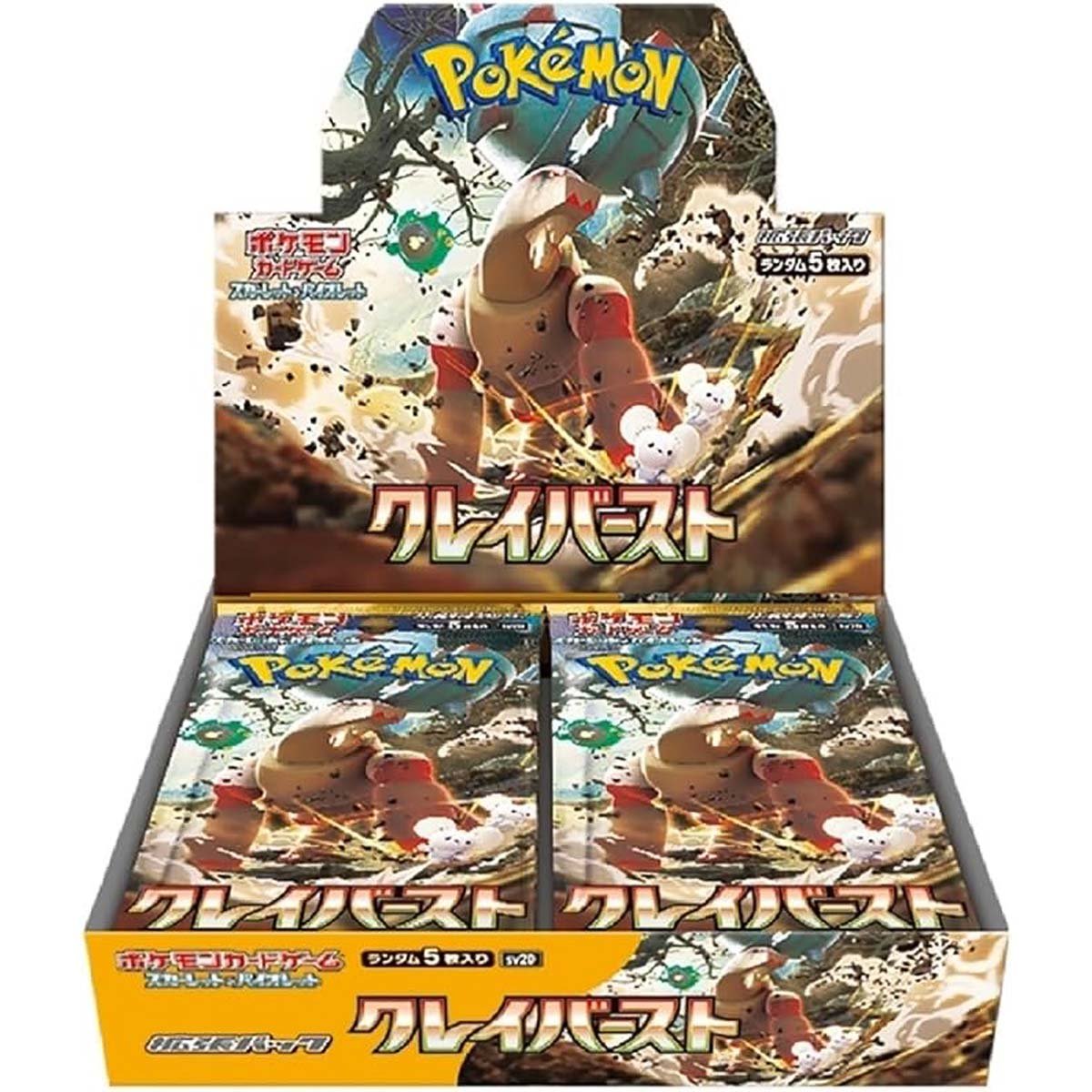 Pokemon TCG Card Game Scarlet & Violet Expansion Pack Clay Burst Box (Wersja japońska)