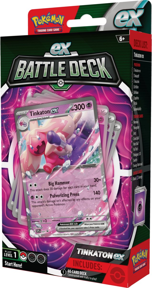 Pok Mon Tcg Ex Battle Deck Chien Pao Tinkaton Pokemon Prasa