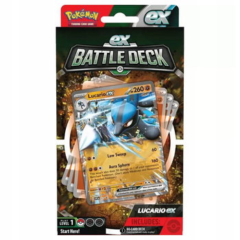 Pokemon TCG Ex Battle Deck Lucario Zestaw Karty 6+ - Pokemon