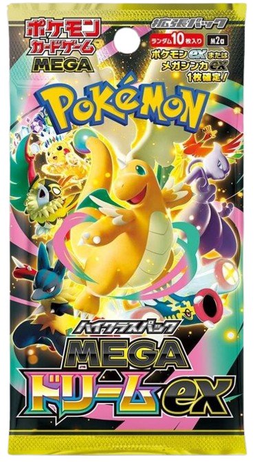 Pokemon TCG: Mega - Dream EX - Booster Pack JAP - Pokemon | Sklep