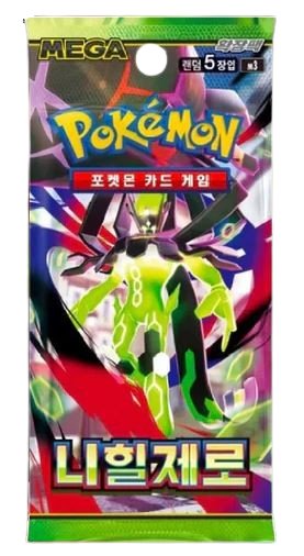 Pokemon TCG: Mega Evolution - Nihil Zero - Booster Pack Koreański KOR