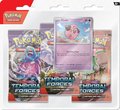 Pokemon TCG, Scarlet & Violet, Temporal Forces, 3 Pack, seria 5 - Pokemon