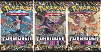 Pokemon TCG: Sun and Moon Forbidden Light Saszetka