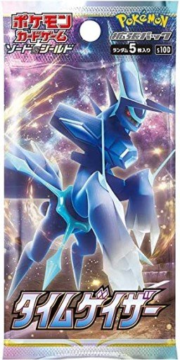 Pokemon TCG: Sword and Shield - Time Gazer - Booster Pack Koreański