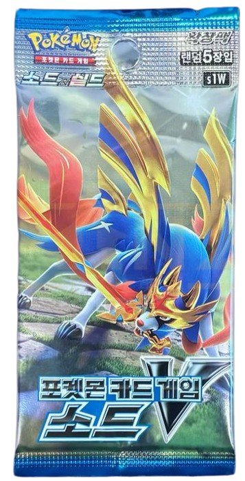 Pokemon TCG: Sword & Shield - Sword V - Booster Pack KOR