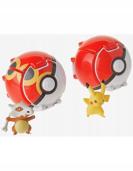 Pokemon Zestaw 2 X Pokeball + Figurka Bitewna 5 Cm Pikachu I Cubone - Tomy
