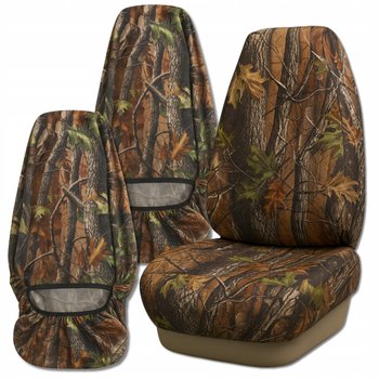 Pokrowce na przednie fotele samochodowe wodoodporne moro uniwersalne - Edibazzar