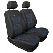 Pokrowce Przody 1+1 Auto-Dekor Elegance Niebieskie