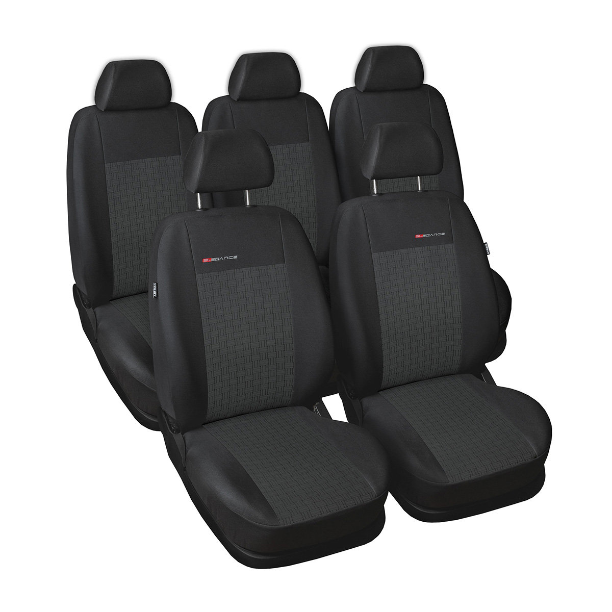 Pokrowce szyte na miarę do Opel Zafira C Tourer (5 osobowy) (2011-2019) - Auto-Dekor - ELEGANCE - P-1
