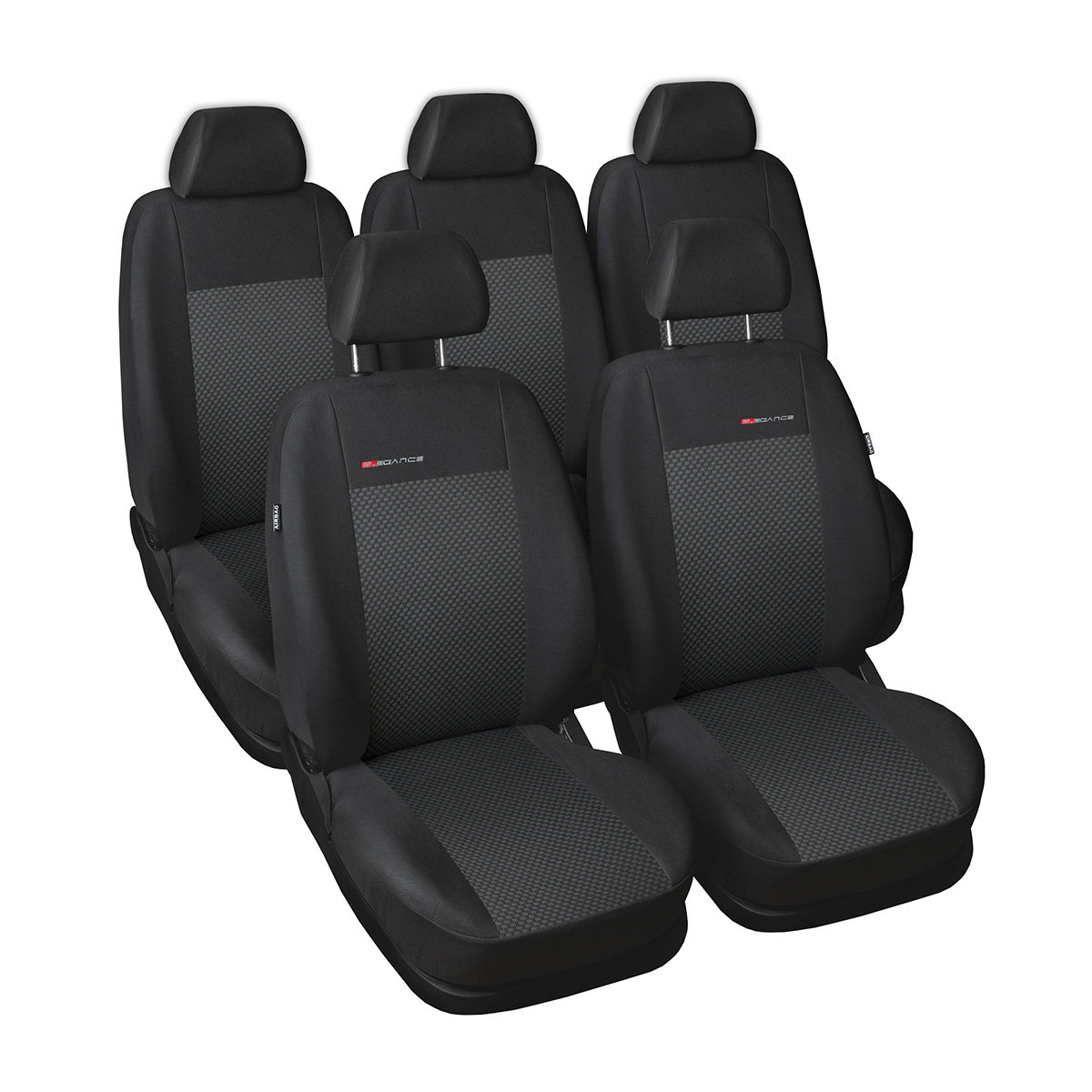 Pokrowce szyte na miarę do Volkswagen Touran (2003-2010) - Auto-Dekor - ELEGANCE - P-3