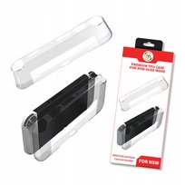 Pokrowiec Case Etui Na Do Nintendo Switch Oled / Przezroczysty Z Brokatem 
