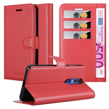 Pokrowiec Do Alcatel 3 2019 w KARMINOWY CZERWONY Etui Portfel Obudowa Ochronny Case Cover Cadorabo - Cadorabo