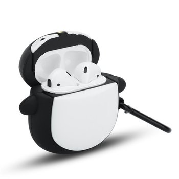 Pokrowiec Do Apple AirPod 1 & 2 Etui w Cute Penguin TPU Silikon Etui Obudowa Ochronny Cadorabo - Cadorabo