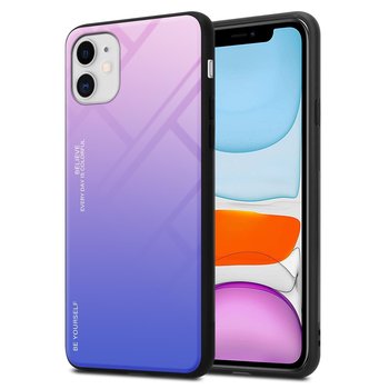 Pokrowiec Do Apple iPhone 11 Etui w RÓŻOWO - NIEBIESKI TPU Obudowa Case Cover Plecki Ochronny Cadorabo - Cadorabo