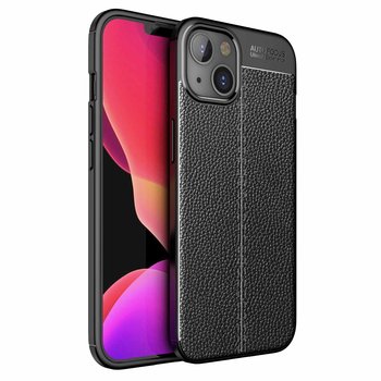 Pokrowiec do Apple iPhone 13 MINI w Głęboka Czerń Etui imitacji skóry Obudowa Ochronny Case Cover Cadorabo - Cadorabo