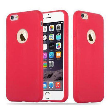 Pokrowiec Do Apple iPhone 6 PLUS / 6S PLUS Etui w CANDY CZERWONY TPU Silikon Obudowa Case Cover Ochronny Plecki Cadorabo - Cadorabo