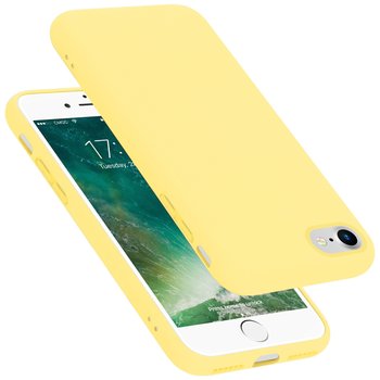 Pokrowiec Do Apple iPhone 7 / 7S / 8 / SE 2020 Etui w LIQUID ŻÓŁTY TPU Silikon Case Cover Obudowa Ochronny Cadorabo - Cadorabo