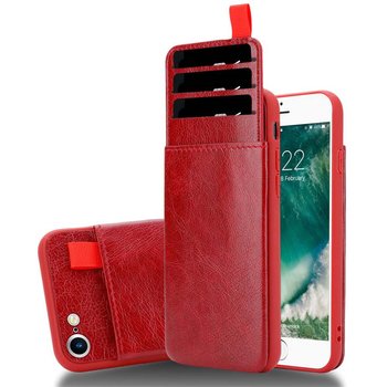 Pokrowiec Do Apple iPhone 7 / 7S / 8 / SE 2020 w DZIKA WIŚNIA Etui TPU Silikon Obudowa Case Cover Ochronny Portfel Cadorabo - Cadorabo