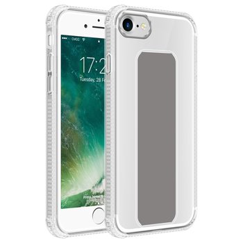 Pokrowiec Do Apple iPhone 7 / 7S / 8 / SE 2020 w SZARY Etui z uchwytem Obudowa Case Cover Cadorabo - Cadorabo
