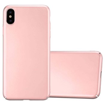 Pokrowiec Do Apple iPhone XS MAX Etui w METAL RÓŻOWE ZŁOTO Hard Case Cover Obudowa Ochronny Cadorabo - Cadorabo