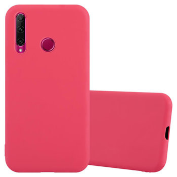 Pokrowiec Do Honor 10i / 20i / 20 LITE / Huawei Enjoy 9S Etui w CANDY CZERWONY TPU Silikon Obudowa Case Cover Ochronny Plecki Cadorabo - Cadorabo