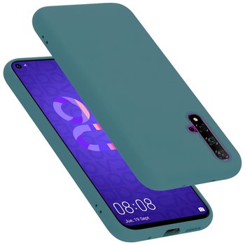 Pokrowiec Do Honor 20 / 20S / Huawei NOVA 5T Etui w LIQUID ZIELONY TPU Silikon Case Cover Obudowa Ochronny Cadorabo - Cadorabo