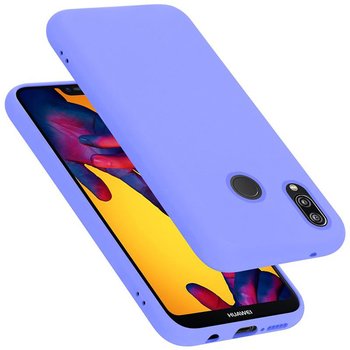 Pokrowiec Do Huawei P20 LITE 2018 / NOVA 3E Etui w LIQUID JASNY FIOLET TPU Silikon Case Cover Obudowa Ochronny Cadorabo - Cadorabo