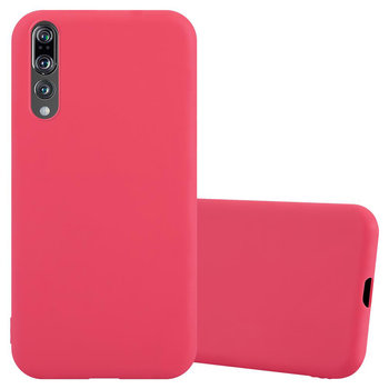 Pokrowiec Do Huawei P20 PRO / P20 PLUS Etui w CANDY CZERWONY TPU Silikon Obudowa Case Cover Ochronny Plecki Cadorabo - Cadorabo