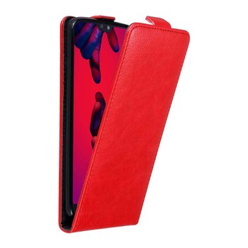 Pokrowiec Do Huawei P20 PRO / P20 PLUS w Etui CZERWONE JABŁKO  Flip Case Cover Obudowa Ochronny Cadorabo - Cadorabo