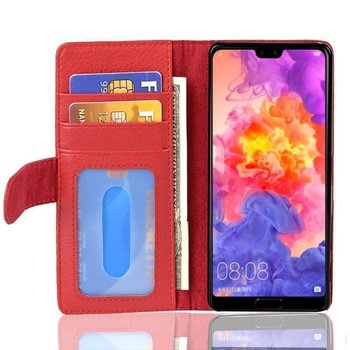 Pokrowiec Do Huawei P20 Pro / P20 Plus W Piekła Czerwień Etui Ochronny Magnet Obudowa Case Cover Cadorabo - Cadorabo