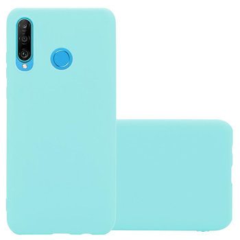 Pokrowiec Do Huawei P30 LITE Etui w CANDY NIEBIESKI TPU Silikon Obudowa Case Cover Ochronny Plecki Cadorabo - Cadorabo