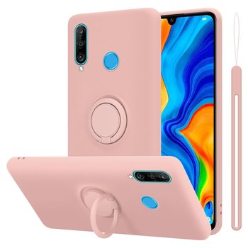 Pokrowiec Do Huawei P30 LITE w LIQUID RÓŻOWY Etui TPU Obudowa Ochronny Case Cover Plecki Cadorabo - Cadorabo