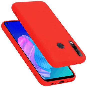 Pokrowiec Do Huawei P40 LITE E Etui w LIQUID CZERWONY TPU Silikon Case Cover Obudowa Ochronny Cadorabo - Cadorabo