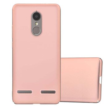 Pokrowiec Do Lenovo K6 / K6 POWER Etui w METAL RÓŻOWE ZŁOTO Hard Case Cover Obudowa Ochronny Cadorabo - Cadorabo